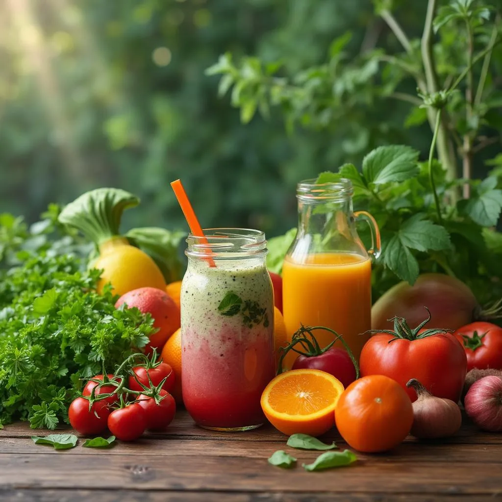 Programma detox con alimenti sani